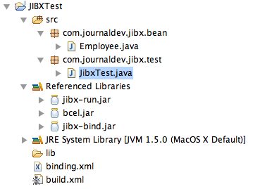 command line to generate build.xml for java project mac